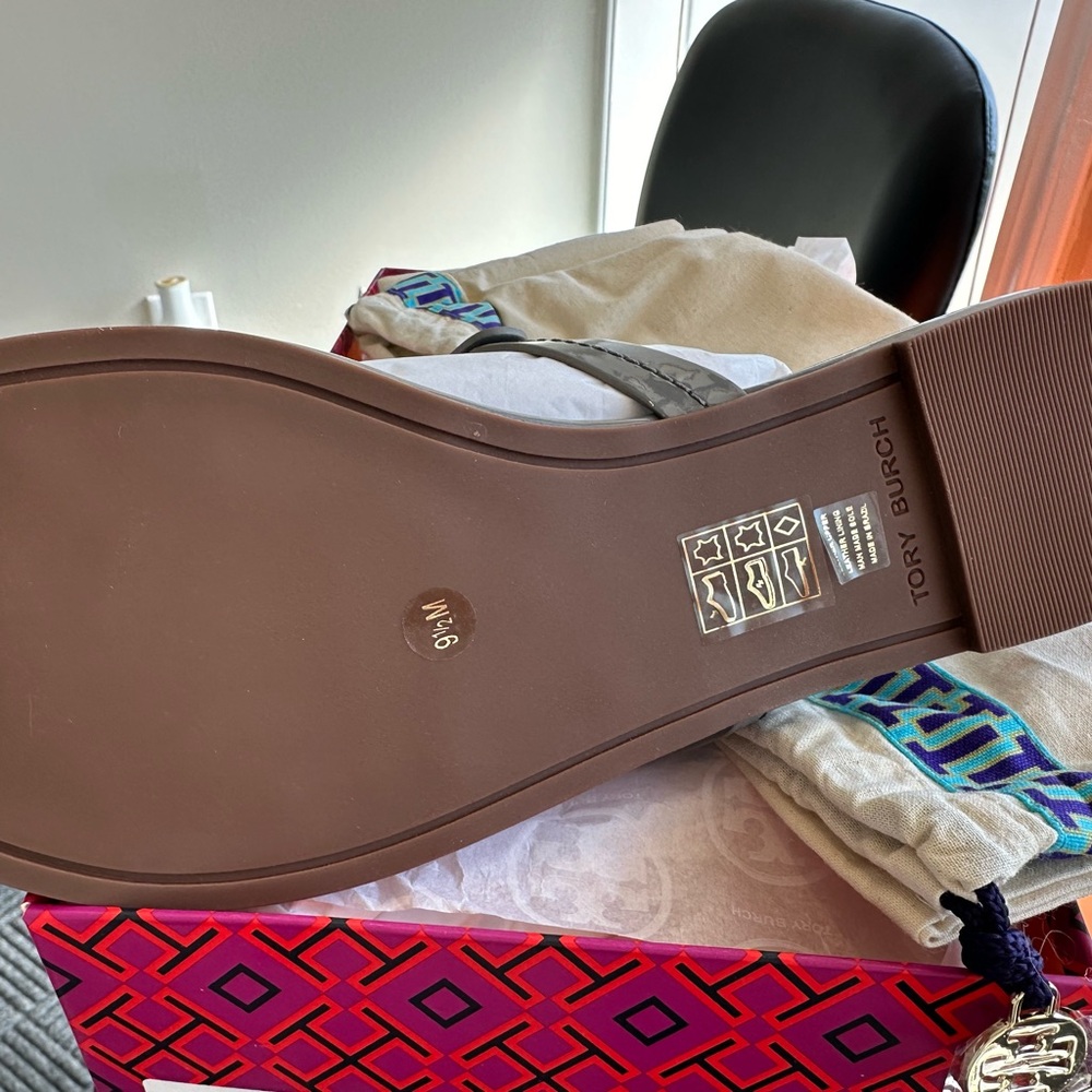 Tory Burch Miller sandals. Brand new never worn in the box with dust covers 9.5